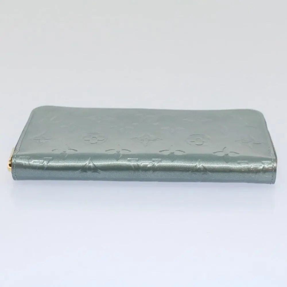 Louis Vuitton Monogram Vernis Zippy Wallet Long Jivre Beige